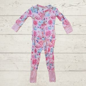 Bums & Roses Pretty Little Pumpkin Convertible Romper- Size 12-18m